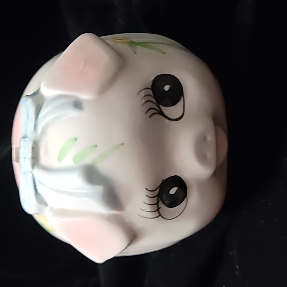 Vintage Cupi Doll Look Piggy Bank, Gently Preloved